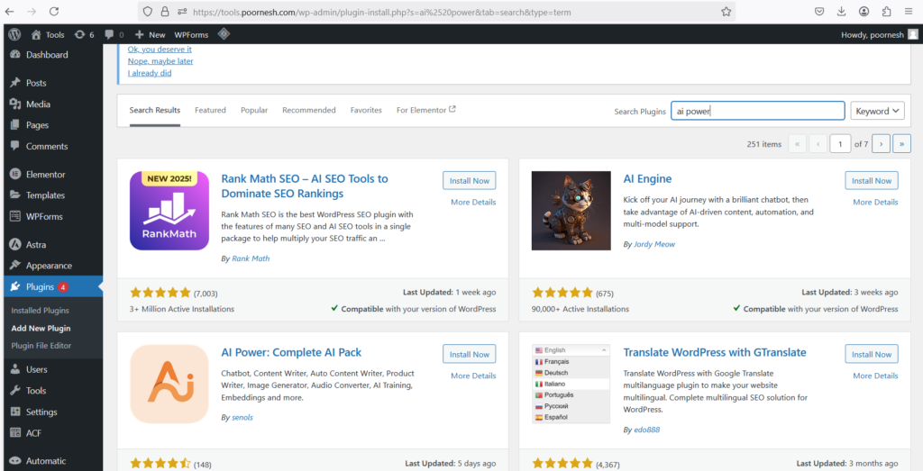 ai power plugin